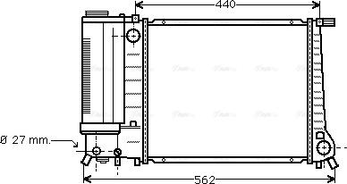 Ava Quality Cooling BW 2081 - Radiators, Motora dzesēšanas sistēma ps1.lv