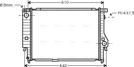 Ava Quality Cooling BW 2144 - Radiators, Motora dzesēšanas sistēma ps1.lv