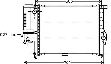 Ava Quality Cooling BW 2195 - Radiators, Motora dzesēšanas sistēma ps1.lv