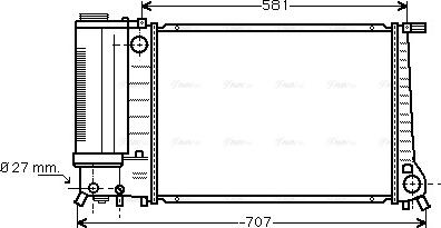 Ava Quality Cooling BW 2163 - Radiators, Motora dzesēšanas sistēma ps1.lv