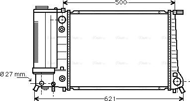 Ava Quality Cooling BW 2106 - Radiators, Motora dzesēšanas sistēma ps1.lv