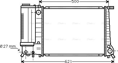 Ava Quality Cooling BW 2101 - Radiators, Motora dzesēšanas sistēma ps1.lv