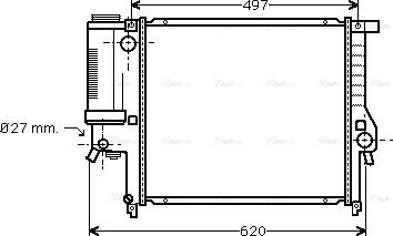 Ava Quality Cooling BW 2139 - Radiators, Motora dzesēšanas sistēma ps1.lv