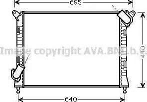 Ava Quality Cooling BW 2307 - Radiators, Motora dzesēšanas sistēma ps1.lv