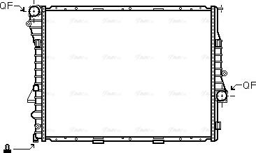 Ava Quality Cooling BW 2274 - Radiators, Motora dzesēšanas sistēma ps1.lv