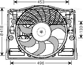 Ava Quality Cooling BW 7514 - Ventilators, Motora dzesēšanas sistēma ps1.lv