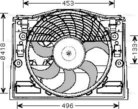 Ava Quality Cooling BW 7513 - Ventilators, Motora dzesēšanas sistēma ps1.lv