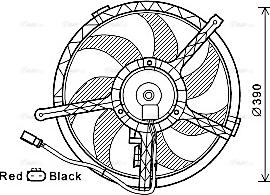 Ava Quality Cooling BW7535 - Ventilators, Motora dzesēšanas sistēma ps1.lv