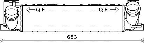 Ava Quality Cooling BWA4464 - Starpdzesētājs ps1.lv