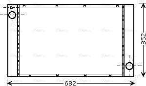 Ava Quality Cooling BWA2333 - Radiators, Motora dzesēšanas sistēma ps1.lv