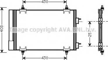 Ava Quality Cooling CN 5230 - Kondensators, Gaisa kond. sistēma ps1.lv