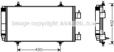 Ava Quality Cooling CN5226D - Kondensators, Gaisa kond. sistēma ps1.lv