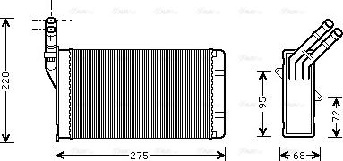 Ava Quality Cooling CN 6055 - Siltummainis, Salona apsilde ps1.lv