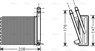 Ava Quality Cooling CN 6243 - Siltummainis, Salona apsilde ps1.lv