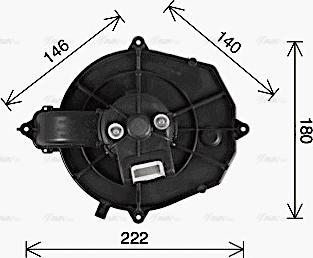 Ava Quality Cooling CN8335 - Salona ventilators ps1.lv