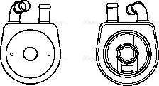 Ava Quality Cooling CN3284 - Eļļas radiators, Automātiskā pārnesumkārba ps1.lv