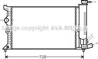 Ava Quality Cooling CN 2067 - Radiators, Motora dzesēšanas sistēma ps1.lv