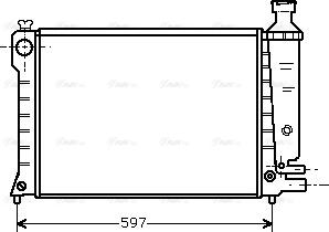 Ava Quality Cooling CN 2036 - Radiators, Motora dzesēšanas sistēma ps1.lv