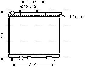 Ava Quality Cooling CN 2190 - Radiators, Motora dzesēšanas sistēma ps1.lv