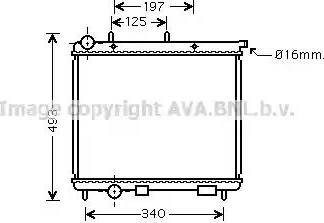 Ava Quality Cooling CNA2190 - Radiators, Motora dzesēšanas sistēma ps1.lv