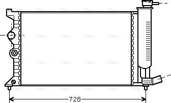 Ava Quality Cooling CN 2104 - Radiators, Motora dzesēšanas sistēma ps1.lv