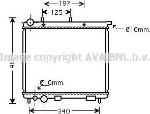 Ava Quality Cooling CN 2187 - Radiators, Motora dzesēšanas sistēma ps1.lv