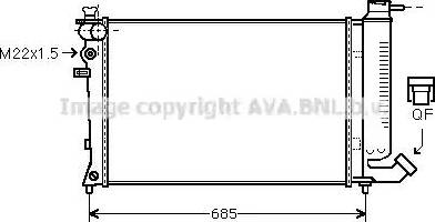 Ava Quality Cooling CN 2135 - Radiators, Motora dzesēšanas sistēma ps1.lv