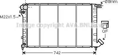 Ava Quality Cooling CN 2138 - Radiators, Motora dzesēšanas sistēma ps1.lv