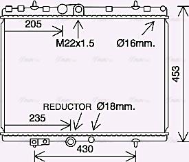 Ava Quality Cooling CN2312 - Radiators, Motora dzesēšanas sistēma ps1.lv