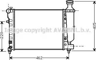 Ava Quality Cooling CN 2206 - Radiators, Motora dzesēšanas sistēma ps1.lv