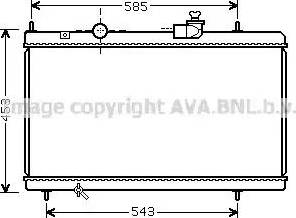 Ava Quality Cooling CN 2228 - Radiators, Motora dzesēšanas sistēma ps1.lv