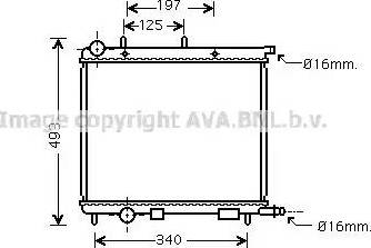 Ava Quality Cooling CN 2227 - Radiators, Motora dzesēšanas sistēma ps1.lv