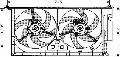 Ava Quality Cooling PE 7537 - Ventilators, Motora dzesēšanas sistēma ps1.lv