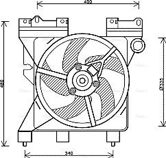 Ava Quality Cooling CN 7547 - Ventilators, Motora dzesēšanas sistēma ps1.lv