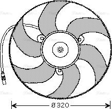 Ava Quality Cooling CN 7519 - Ventilators, Motora dzesēšanas sistēma ps1.lv