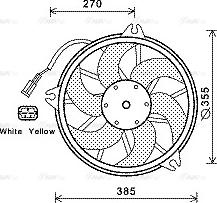 Ava Quality Cooling CN 7536 - Ventilators, Motora dzesēšanas sistēma ps1.lv