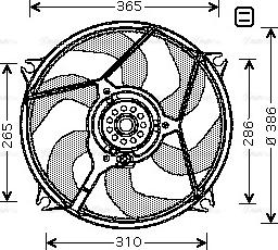 Ava Quality Cooling CN 7531 - Ventilators, Motora dzesēšanas sistēma ps1.lv