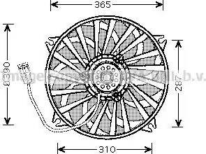 Ava Quality Cooling CN7535 - Ventilators, Motora dzesēšanas sistēma ps1.lv