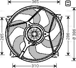 Ava Quality Cooling CN 7529 - Ventilators, Motora dzesēšanas sistēma ps1.lv