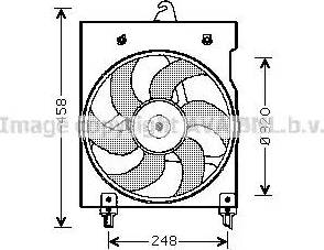 Ava Quality Cooling CN 7524 - Ventilators, Motora dzesēšanas sistēma ps1.lv