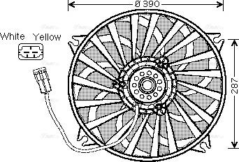 Ava Quality Cooling CN 7526 - Ventilators, Motora dzesēšanas sistēma ps1.lv