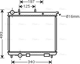 Ava Quality Cooling CNA2189 - Radiators, Motora dzesēšanas sistēma ps1.lv