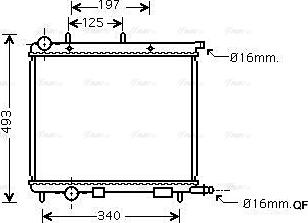 Ava Quality Cooling CNA2227 - Radiators, Motora dzesēšanas sistēma ps1.lv