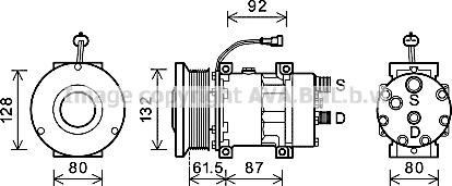 Ava Quality Cooling CPK011 - Kompresors, Gaisa kond. sistēma ps1.lv