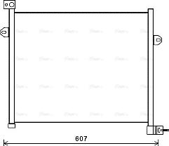 Ava Quality Cooling CRA5122 - Kondensators, Gaisa kond. sistēma ps1.lv