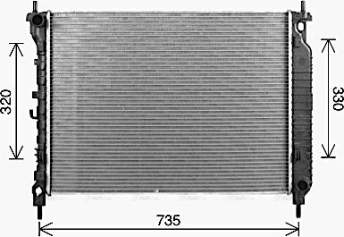 Ava Quality Cooling CT2083 - Radiators, Motora dzesēšanas sistēma ps1.lv