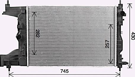 Ava Quality Cooling CT2072 - Radiators, Motora dzesēšanas sistēma ps1.lv