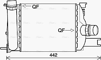 Ava Quality Cooling DAA4013 - Starpdzesētājs ps1.lv