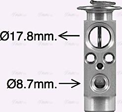 Ava Quality Cooling DF1095 - Izplešanās vārsts, Gaisa kond. sistēma ps1.lv