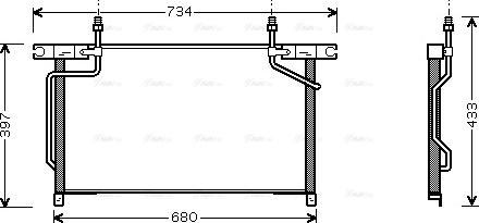 Ava Quality Cooling DN 5213 - Kondensators, Gaisa kond. sistēma ps1.lv